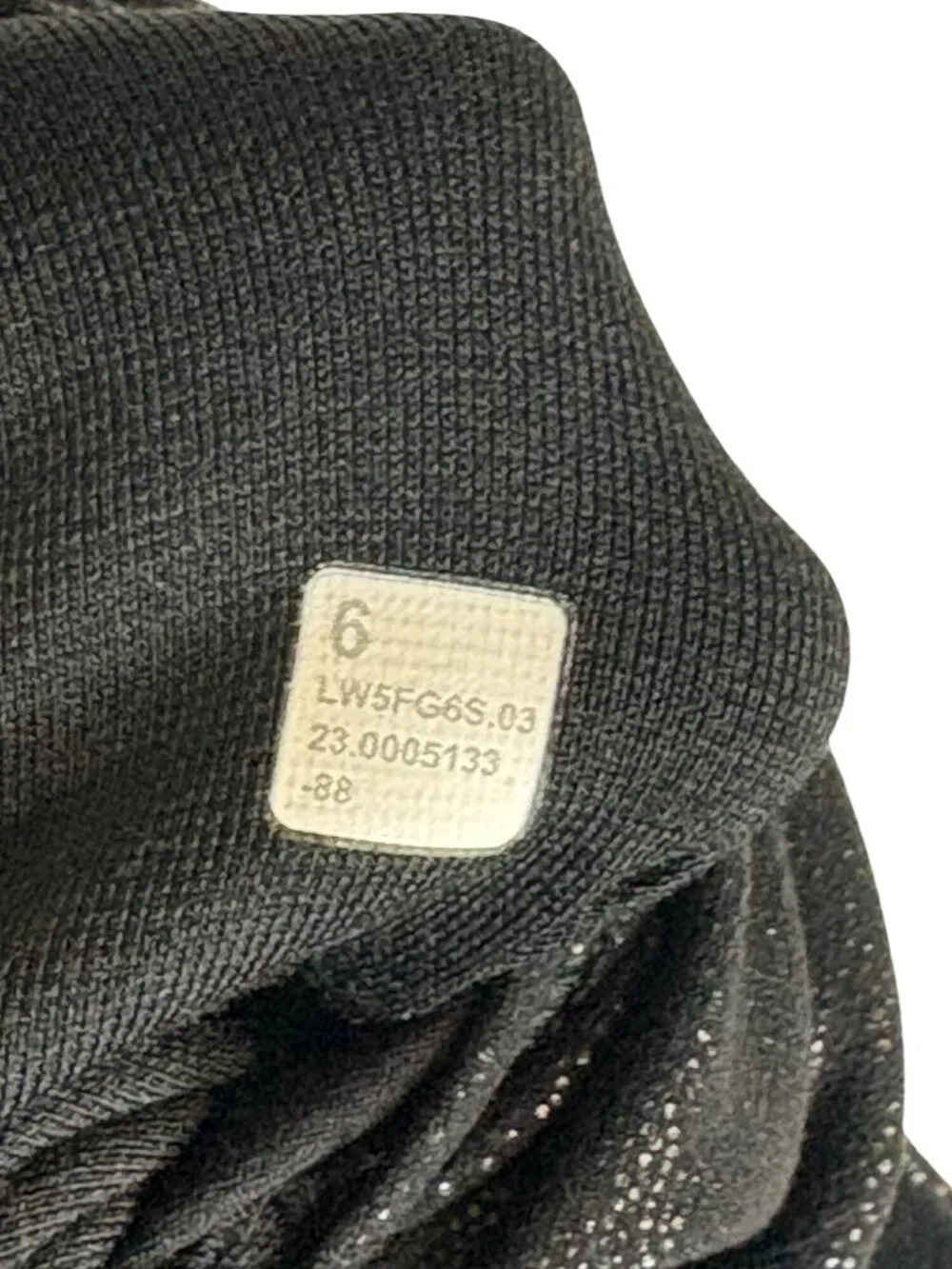 Lululemon Align High-Rise Pant Full Length Shine Foil Print Black-sz 6